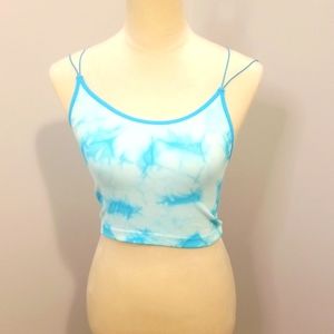 Stretchy tie dye Beach top size large